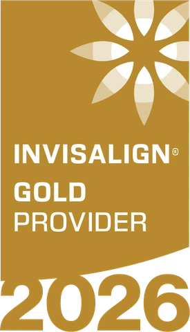 Invisalign Gold Provider 2026 badge